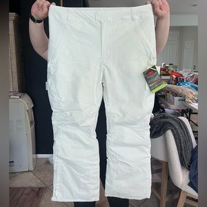 brand new that I found at an outlet store. I have 4 of them. Xl white unisex